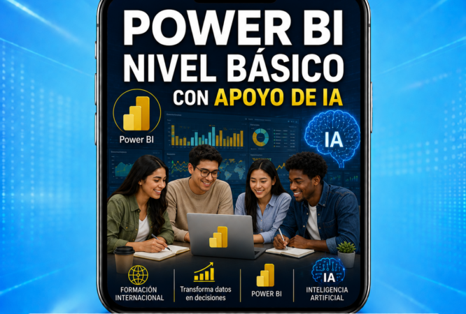 24 Flayer cuadrado POWER BI.