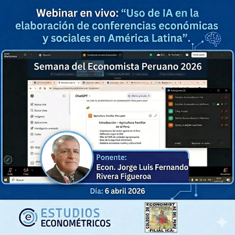 Instagram post from estudioseconometricos. This post is in position 4.