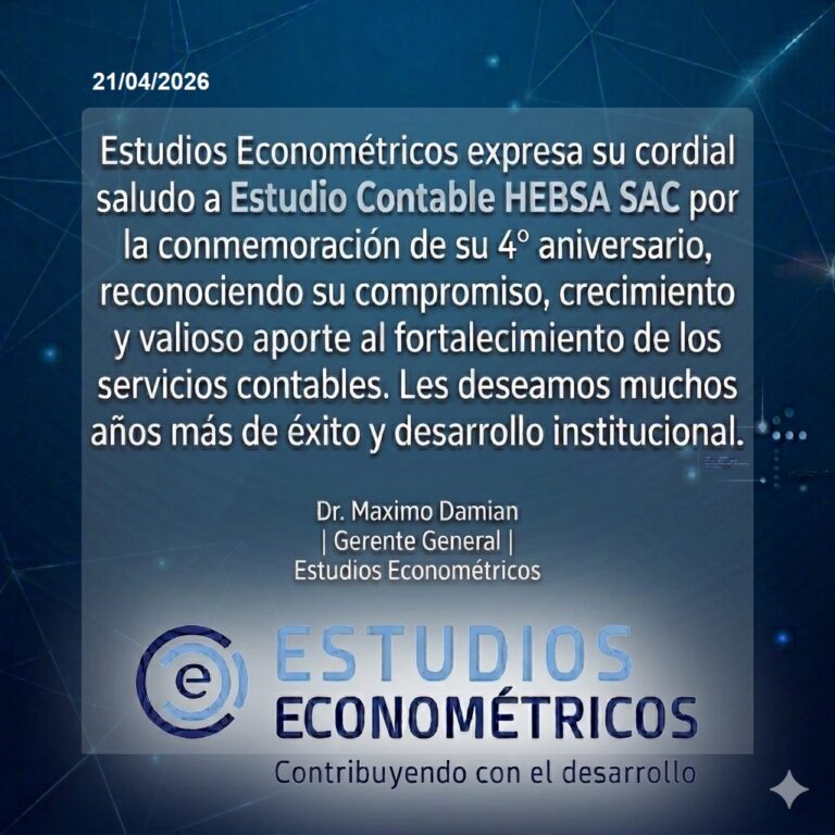 Instagram post from estudioseconometricos. This post is in position 2.